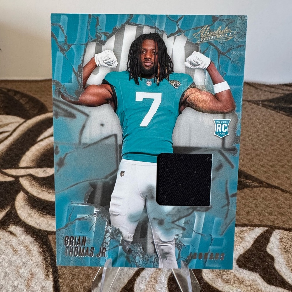 Brian Thomas Jr. Rookie patch card - Picture 2 of 3